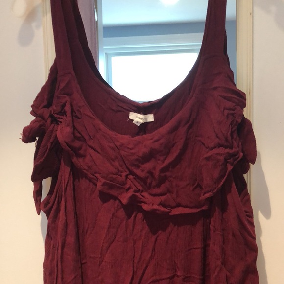 Maurices maroon midi dress 3 - Picture 2 of 6